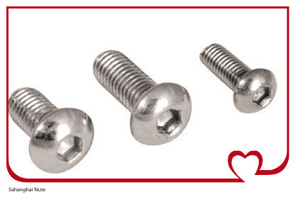 Socket Button Head Screw ISO7380, Stainless Steel 304 316