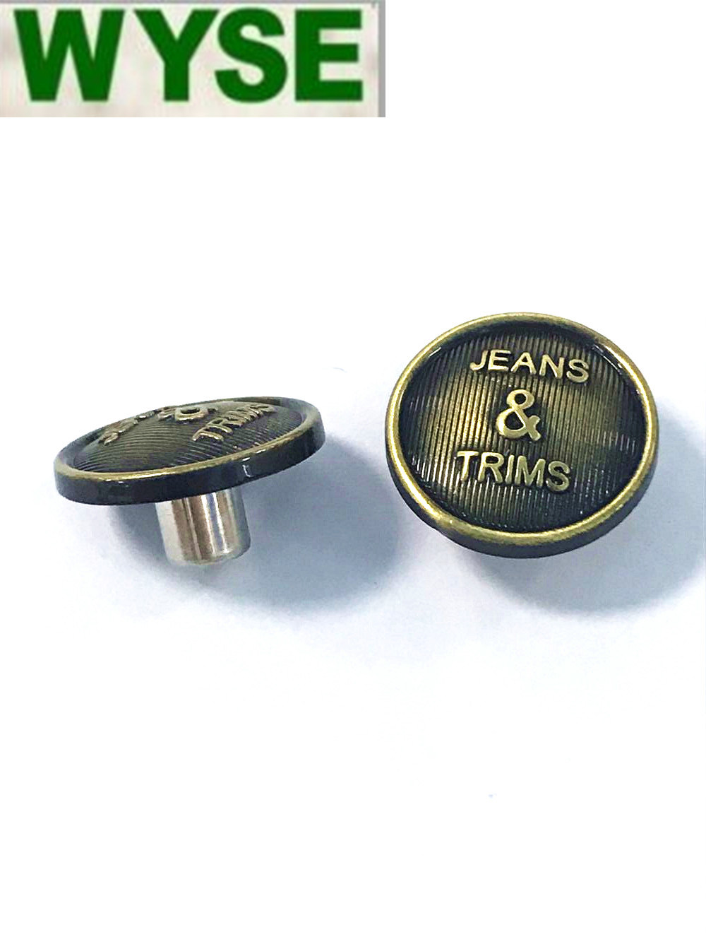 20mm Alloy Jeans Button for Jeans Trousers