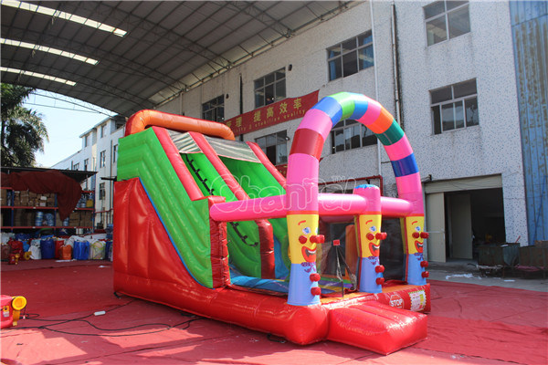 Clown Inflatable Bouncy Slide for Kids Chsl1103