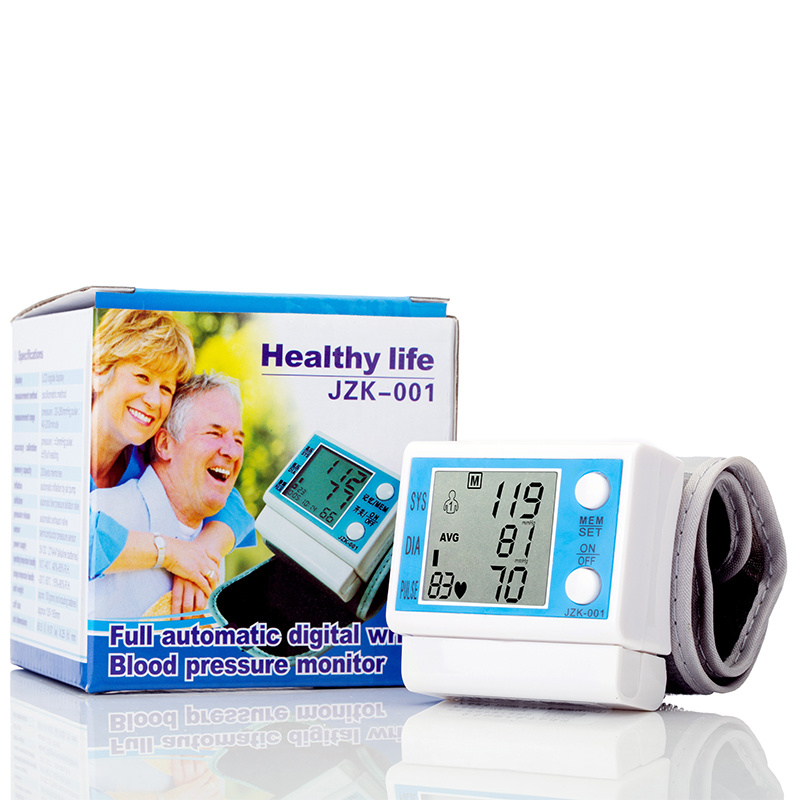 Home Use Automatic Wrist Digital Blood Pressure Monitor