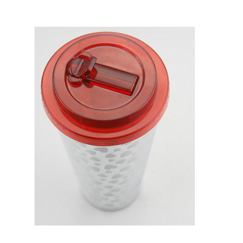 Factory Wholesale Cheap Plastic Tumbler with Cover