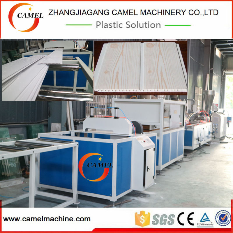 300mm PVC Ceiling Panel Production Line with Double Screw Extruder