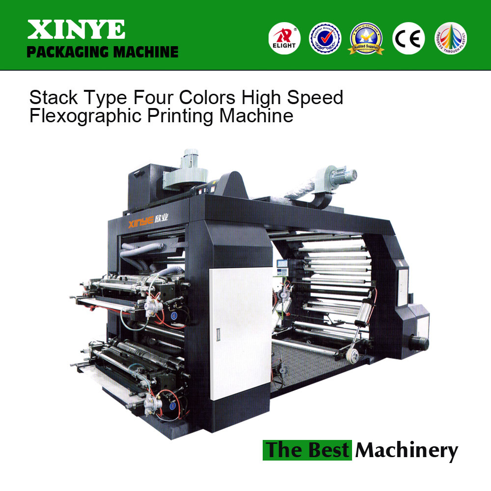 Factory Price Roll to Roll Four-Color Flexible Printing Machine