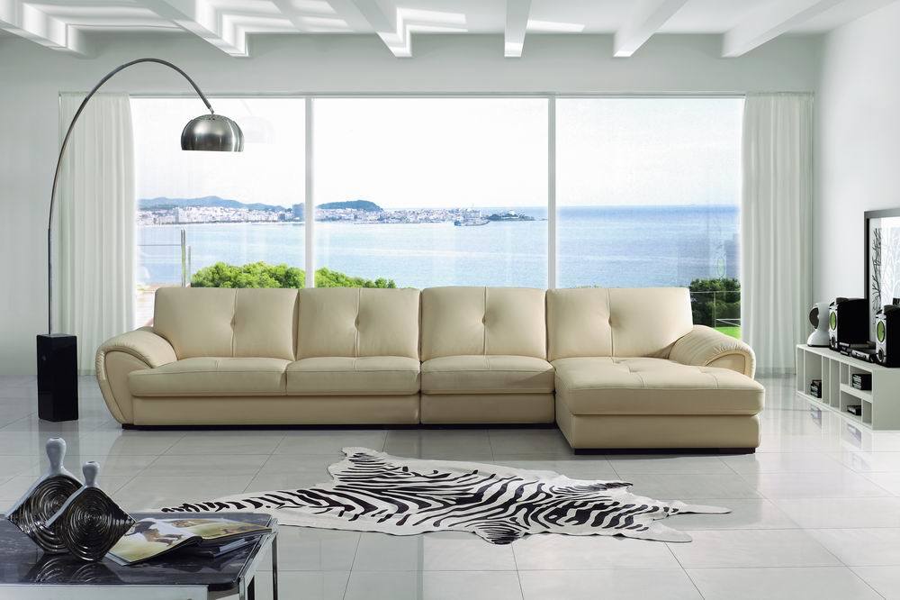 Fashion Sofa Gunuine Leather Sofa Modern Sofa Sbo-3992