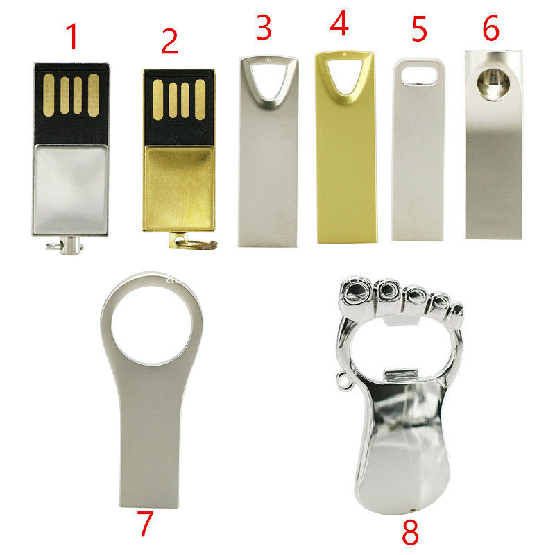 Metal USB Flash Disk Pen Drive USB Flash Drive Waterproof USB Flash Memory Mini USB Stick