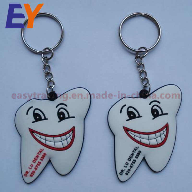 Reflective PVC Keychain/Custom Rubber Keyring/Soft PVC Jordan Keychain