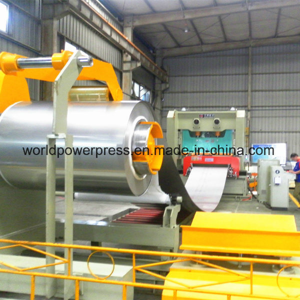 Coil Sheet Leveling Feeding Decoiler Machine