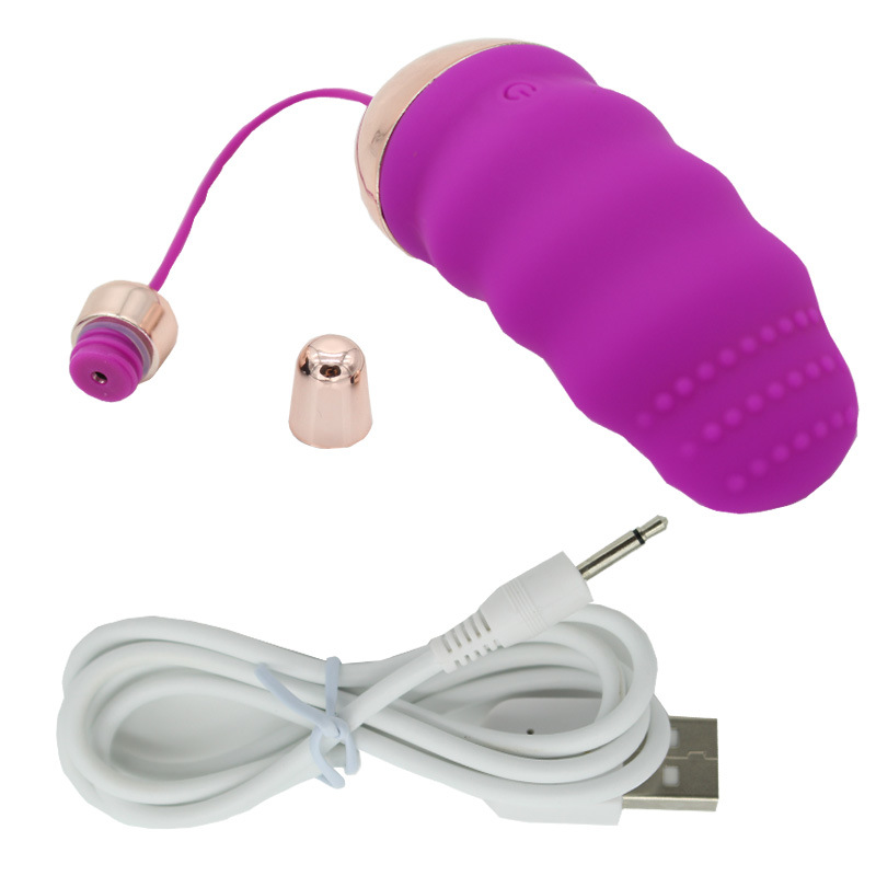 USB Rechargeable 10 Speed Control Vibrating Eggs Tongue Vibe Vibrator
