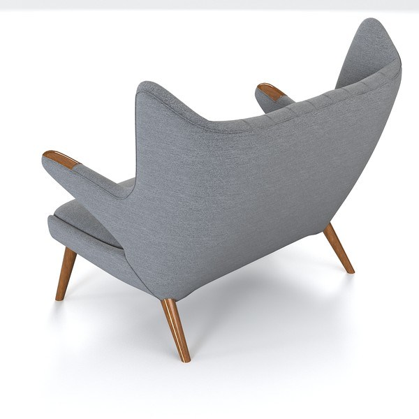 Hans J Wegner Papa Bear Sofa (loveseat)