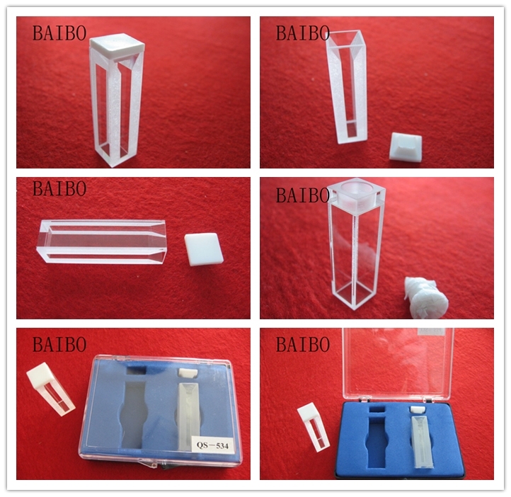 Polishing Quartz Cuvette with Lid