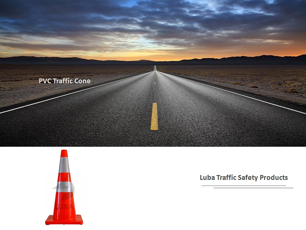 Reflective Tape PVC Road Safety Cone Traffic Cones