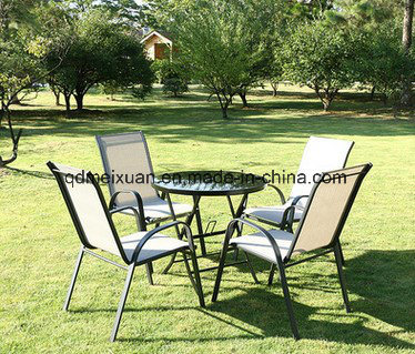 The New Popular Leisure Coffee Tables and Chairs, Outdoor Tables and Chairs The Open Chat The Court Outdoor Balcony Cany Chair (M-X3582)