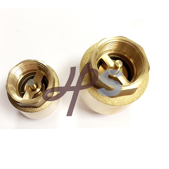 Brass Spring Check Valve with Brass Core