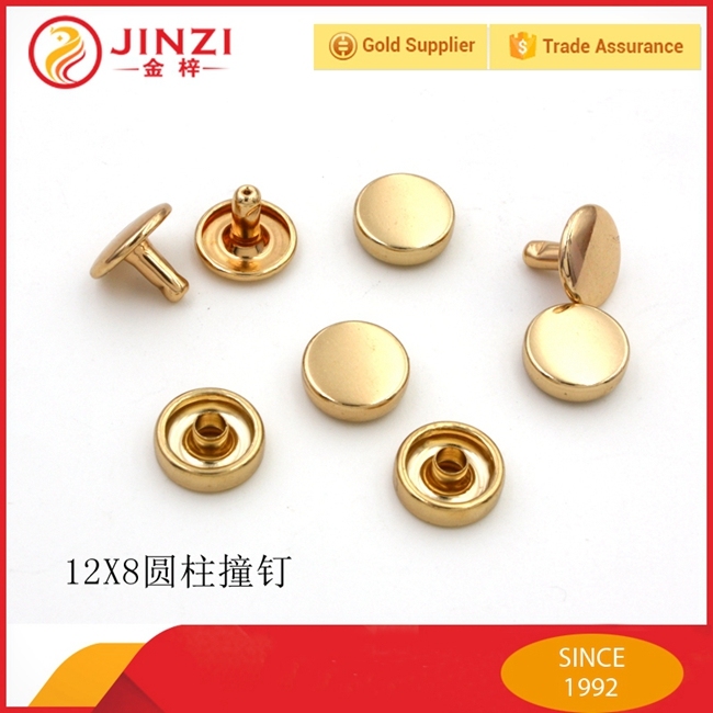 Bag Accessories Rivet Series Metal Double Cap Rivets