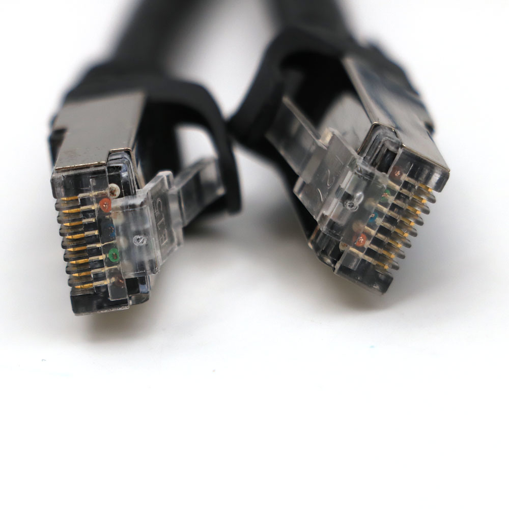 SSTP Cat7 Patch Cable 1m Black