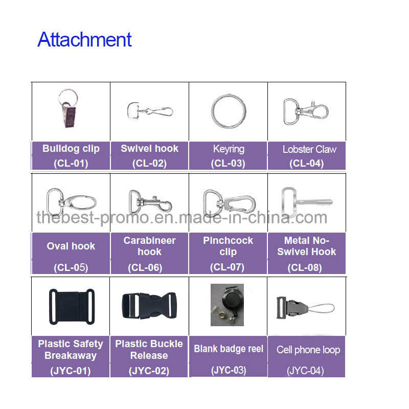 MOQ 20PCS Custom Printing Polyester Neck Lanyard with Imprint Logo