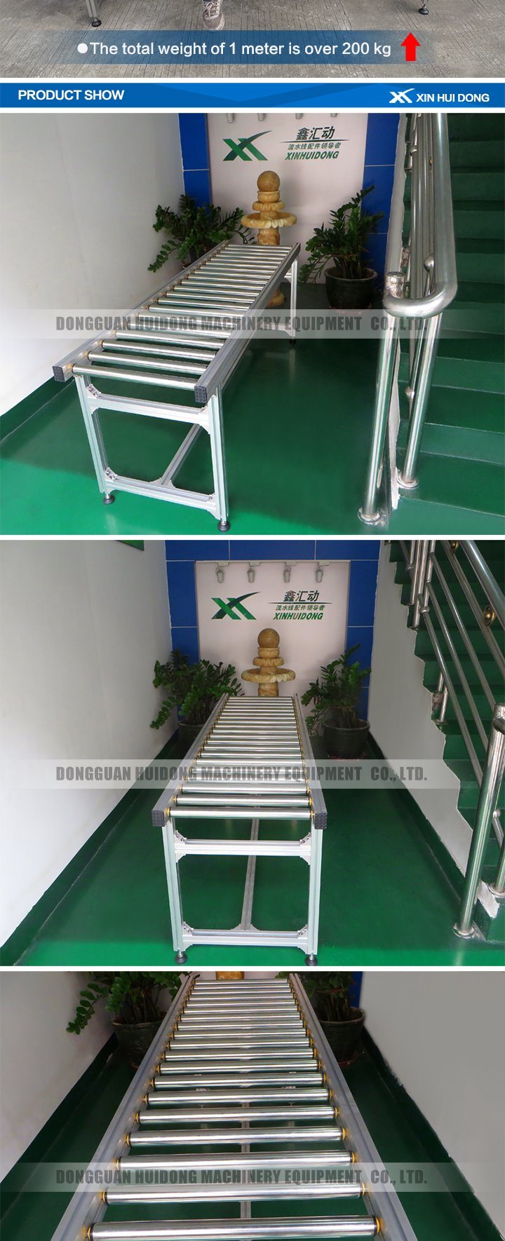 Stainless Steel Roller Ladder