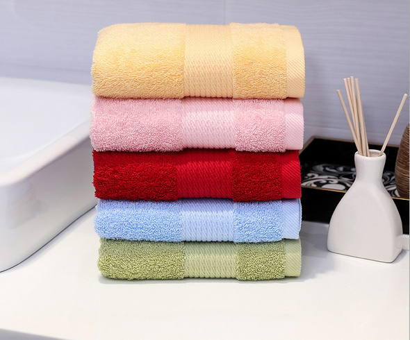 High Quality 100% Cotton Handkerchief Hand Towel