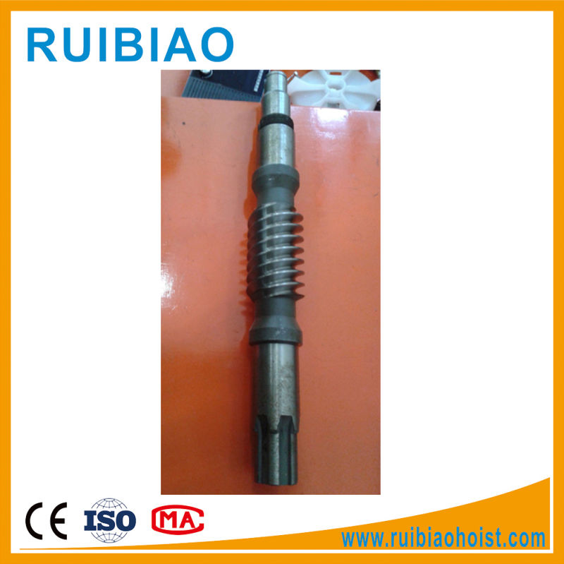 Anti-Wear Worm Steel/Aluminum/Copper/Brass/Bronze Gear and Shaft and Worm Wheel