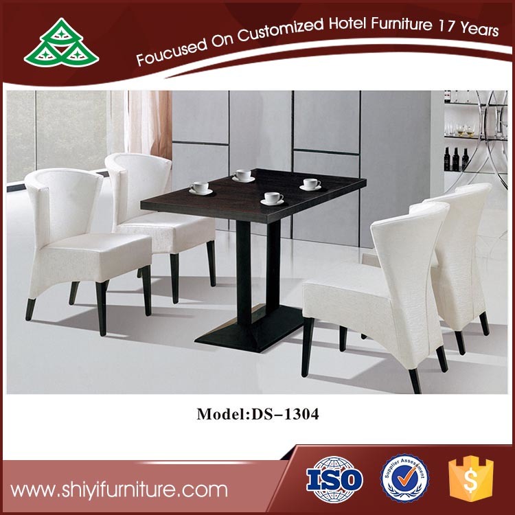 Modern Style Restaurant Dining Table and Chair for Dining Room Customized