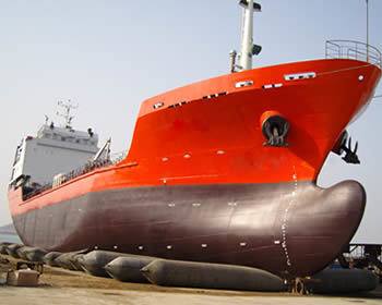 Marine Airbag for Ship Launching