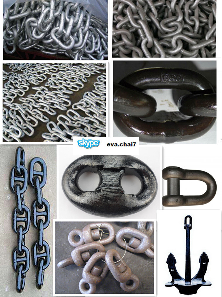 Welded Galvanized Steel Long Link Chain for Marine