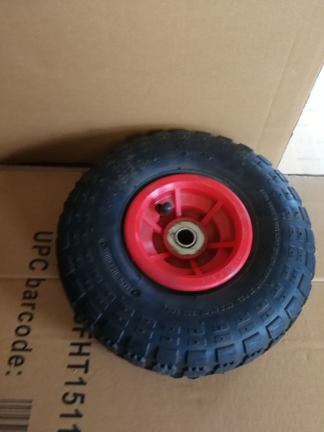 10*3.50-4 Pneumatic Rubber Wheel High Quality Hand Trolley Wheel