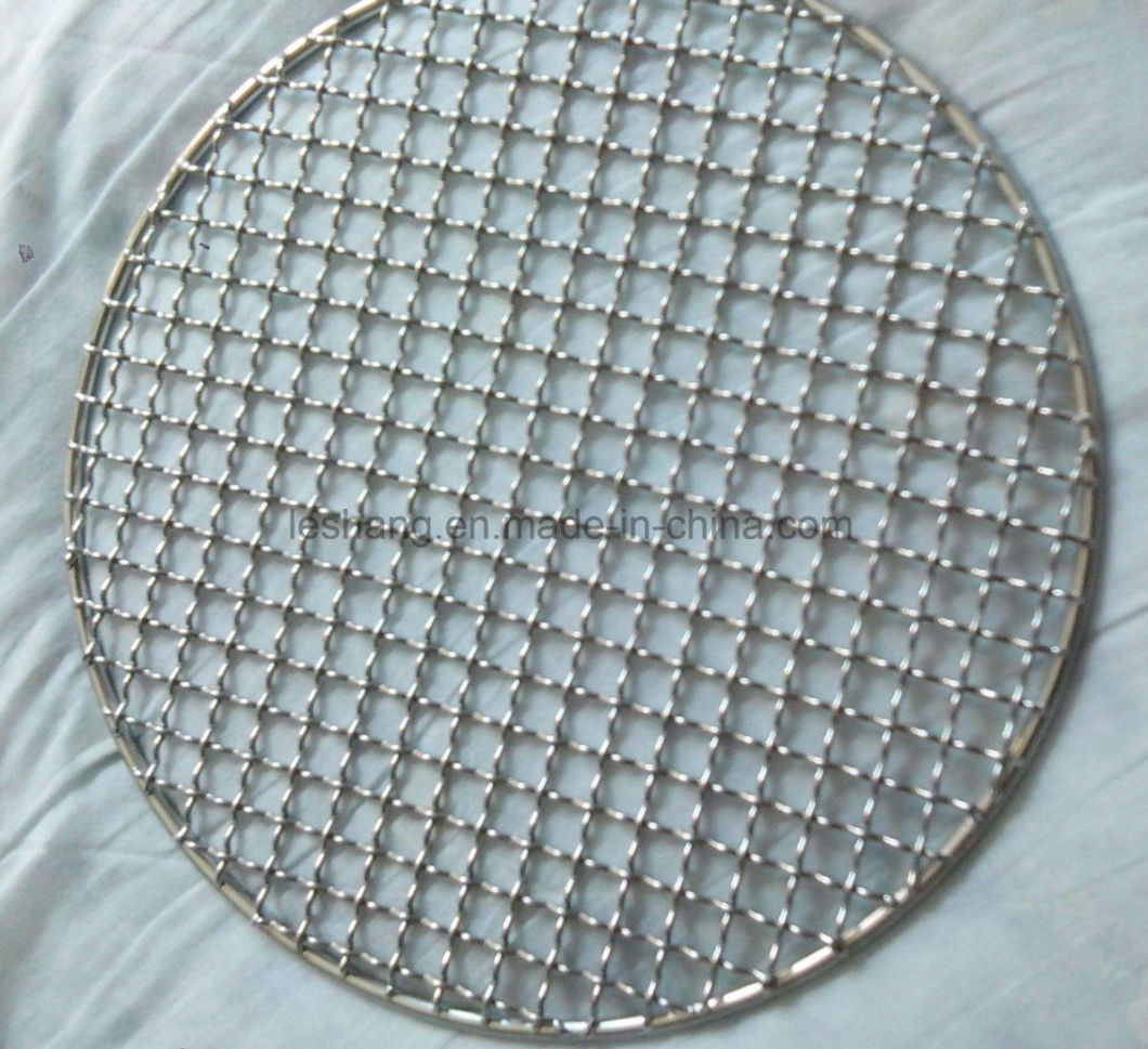 Stainless Steel Crimped Wire Mesh for Barbecue