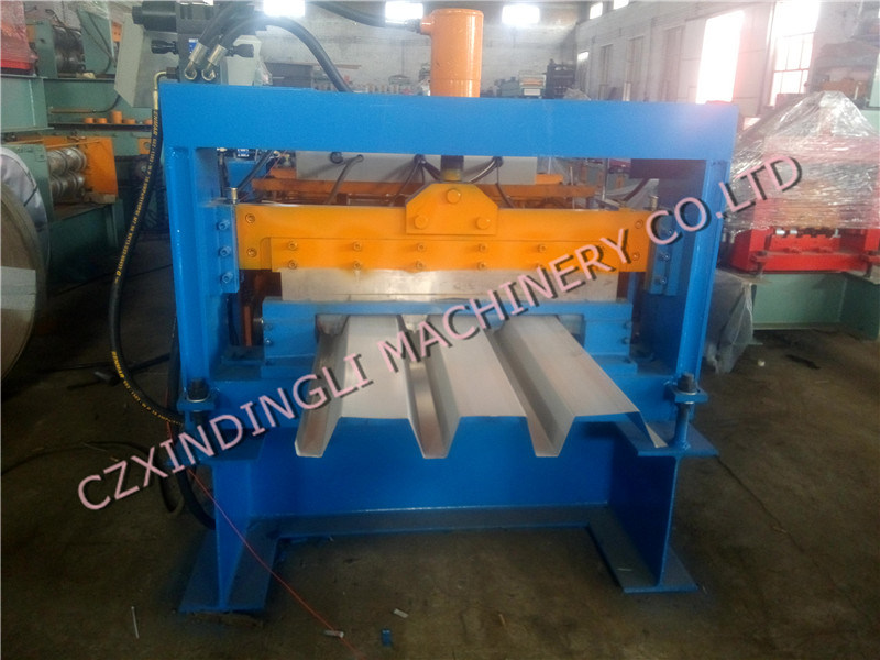 Metal Roofing Sheet Single Layer Floor Deck Roll Forming Machine