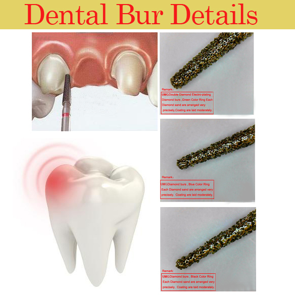 Dental Instrument Multi-Use Diamond Burs