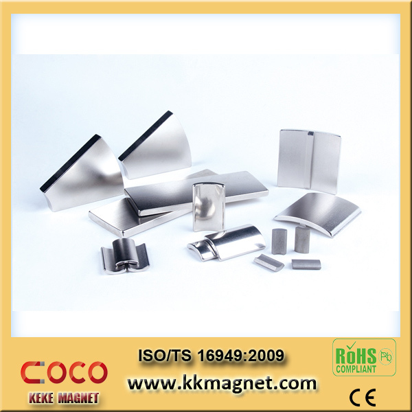 Arc Neodymium Permanent Magnets for