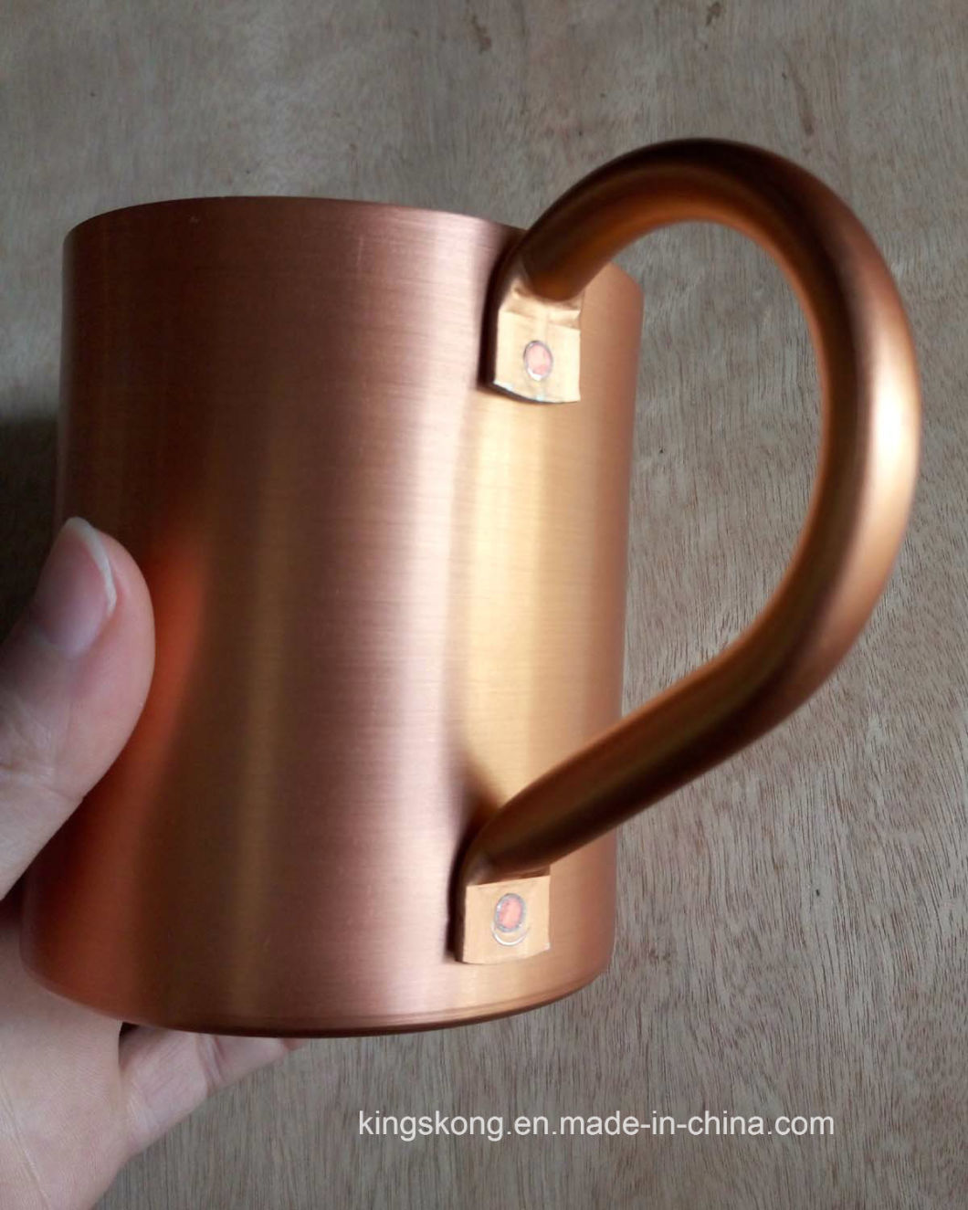 Copper Mug for Moscow Mules - 12 Oz Copper-Clad Stainless Novelty Cup