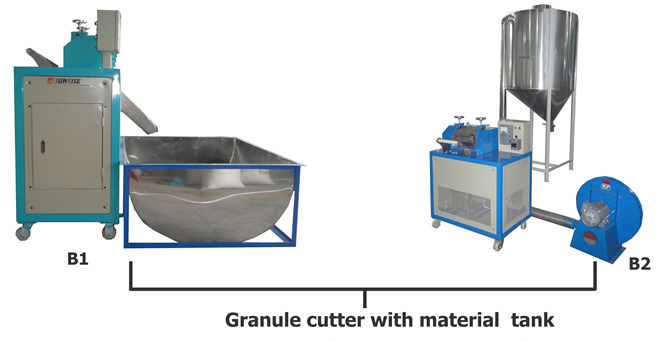 PP PE Pellet Making Machine for Recycle Plastic Film