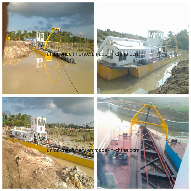 Hydraulic System Cutter Suction River Sand Pump Dredger for Sale