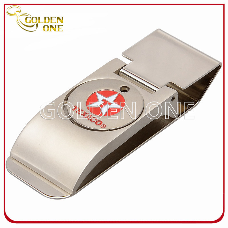 High Grade Stainless Steel Money Clip with Token