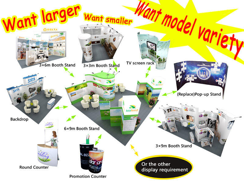 Custom Portable Modular DIY Trade Show Display Exhibition Board