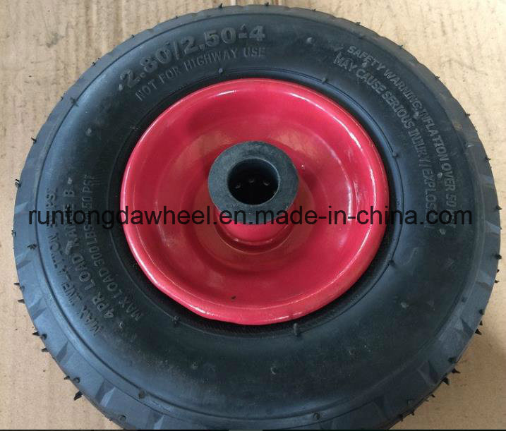 280/250-4 The Pneumatic Wheel for Wheelbartrow with Good Price