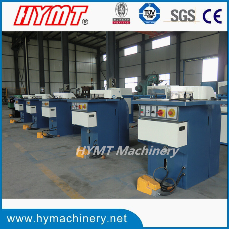 QF28Y-6X200 fixed angle hydraulic corner notching cutting shearing machine