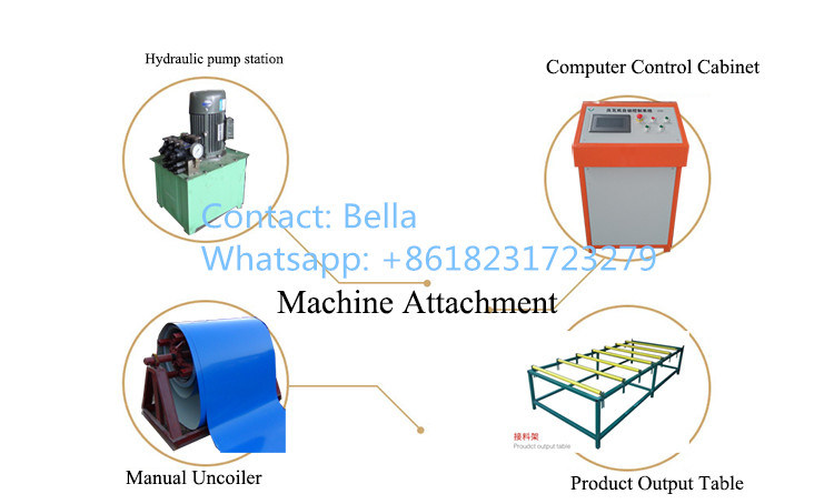 Roof Tile Making Machine with Hydraulic Cutting