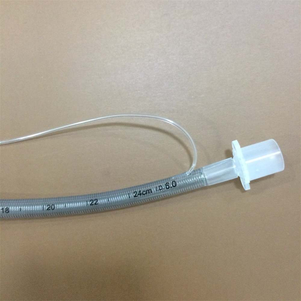 Medical Instrument Medical Grade PVC Sterilized Reinforced Endotracheal Tube for Different Size