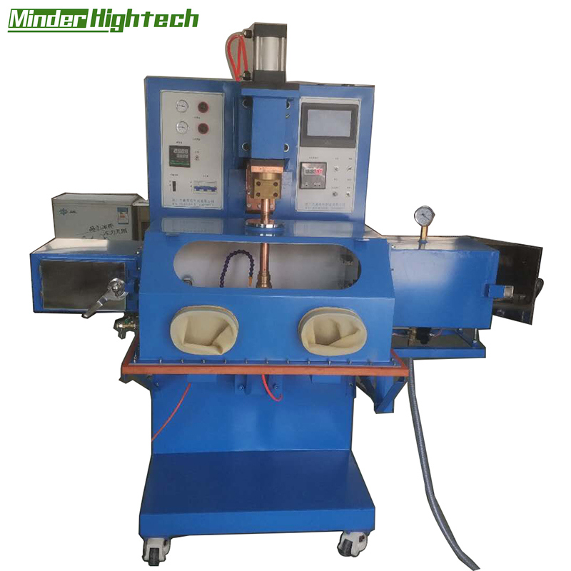 Semi-Automatic Industrial Vacuum Nitrogen Semicondutor Metal Cap Sealing Soldering Machine Equipment