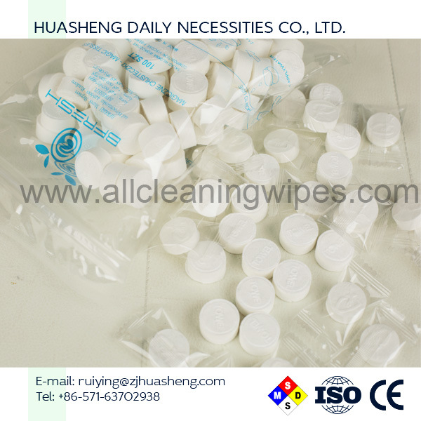 Compressed Tissue Coin Tissue Custom Box Compressed Towel