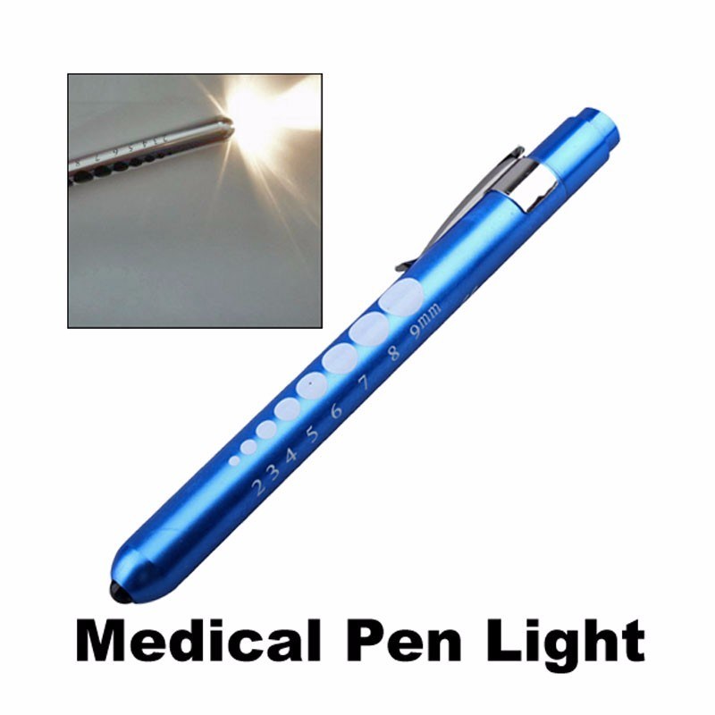 Super Mini Medical Surgical Nurse Physician Pocket Pupil Pen Light Emergency Penlight Torch Use 2AAA Flashlight Pen