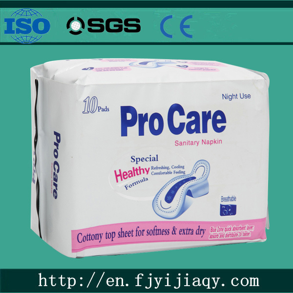 2015 New Anion Sanitary Napkin Brand with Good Quality