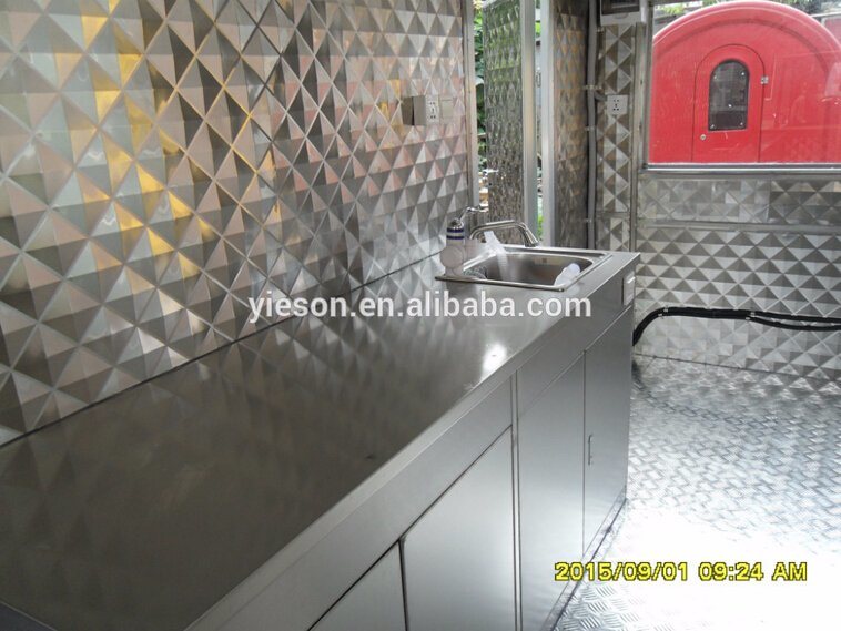 Ys-Fb450 4.5m High Quality Food Truck Mobile Restaurant for Sale