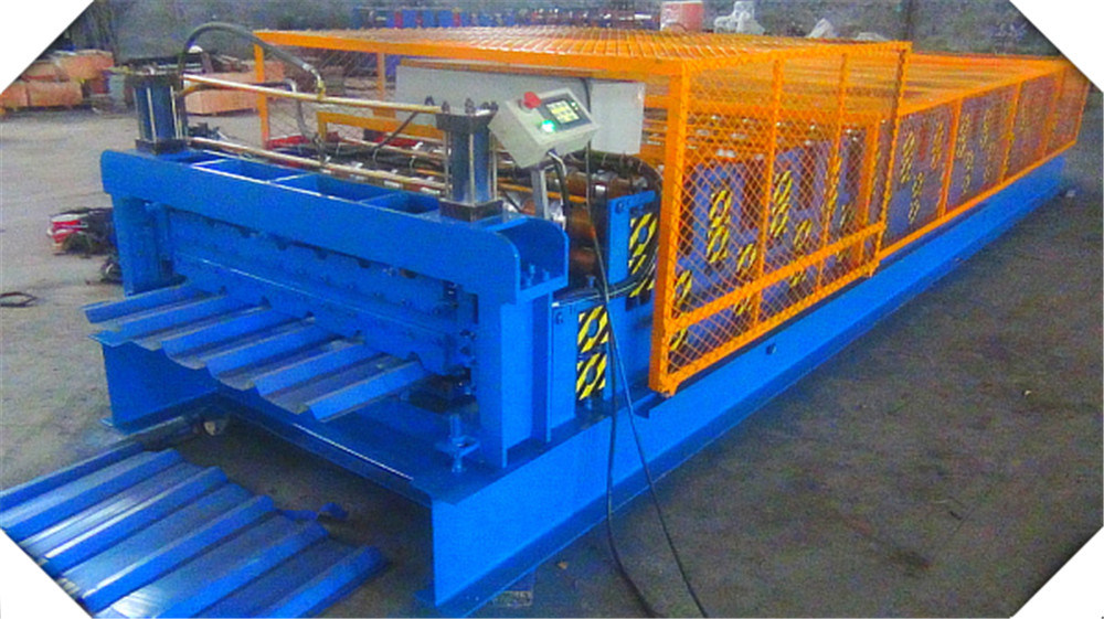 Roof Sheet and Deck Floor Double Layer Roll Forming Machine