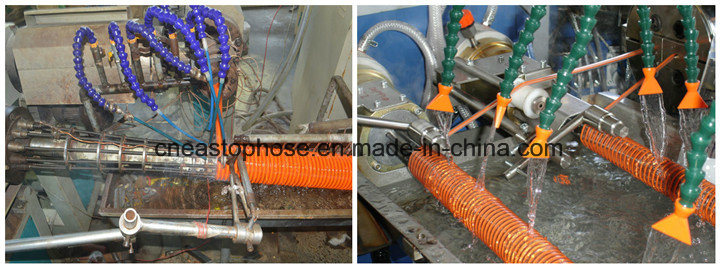 Big Size PVC Spiral Suction Hose in Construction and Mining