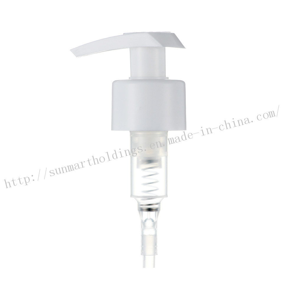 Plastic Lotion Pump with Clip for Lotion Packaging