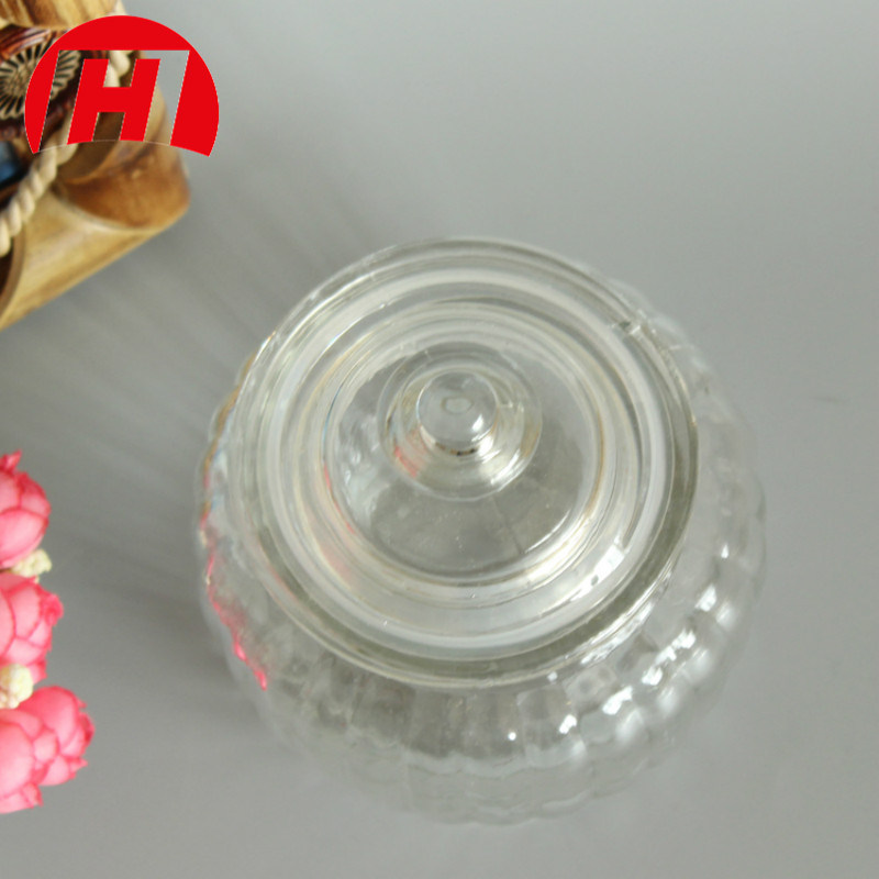 Glass Food/Candy Storage Jar Big Clear Glass Jar