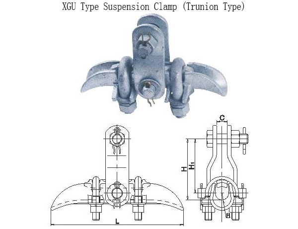 China Cgh Type Aluminum Alloy Suspension Clamp (Envelope Type) - China Electric Equipment, Electric Accessory<